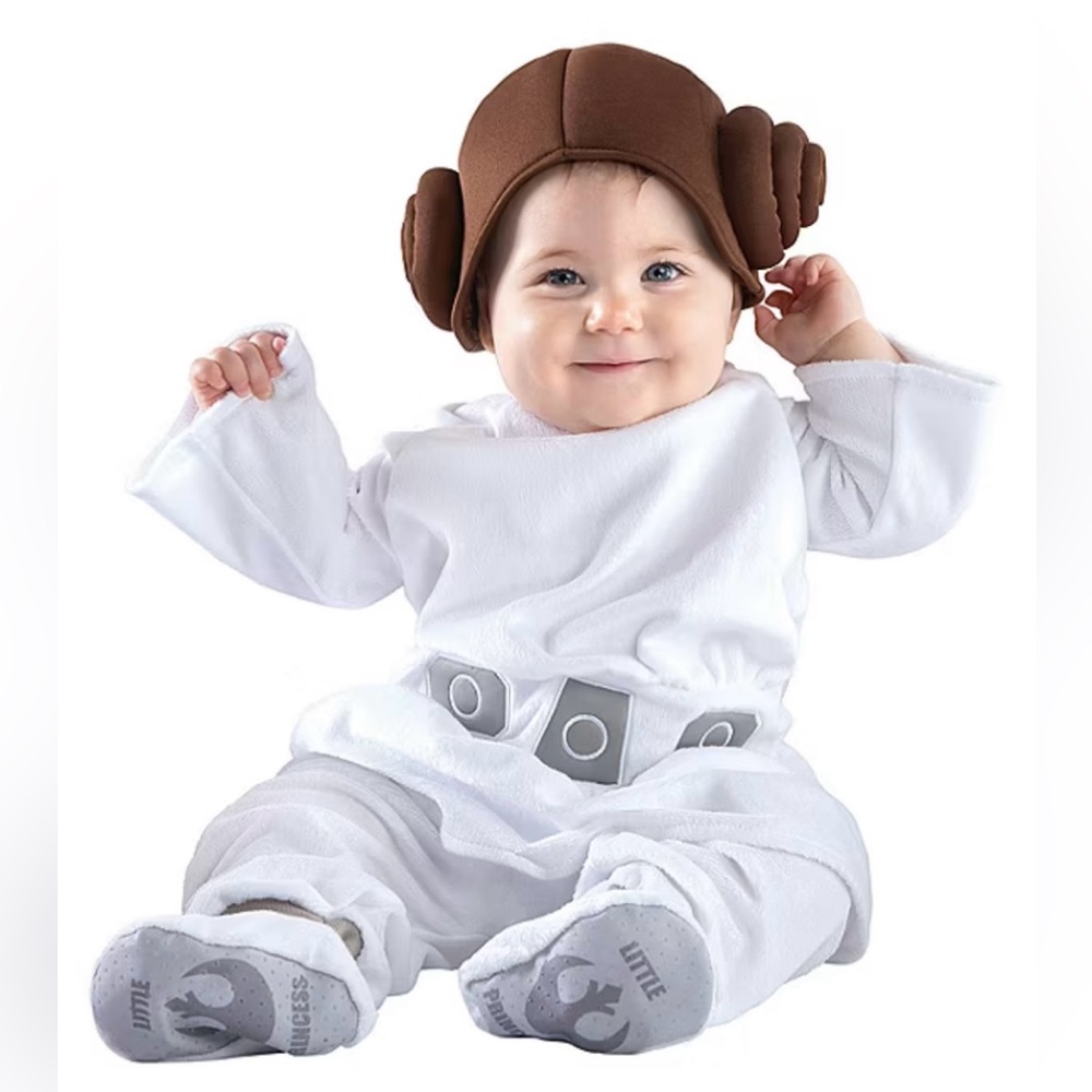 Princess Leia Star Wars Baby costume Size 0-6 month